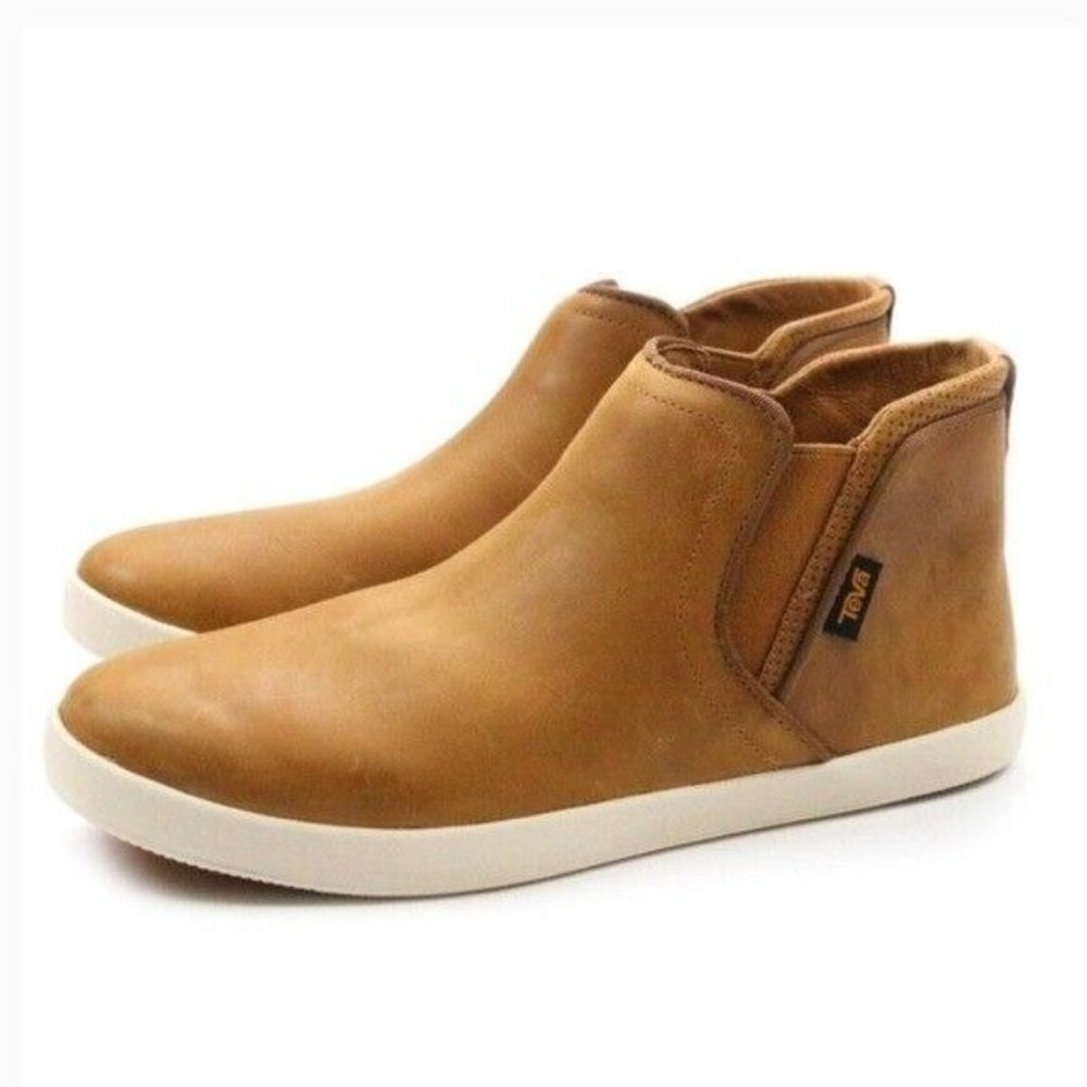 Teva Willow Chelsea High Top Pecan Sneaker Boot Women’s Size 6.5